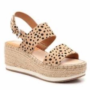 Dolce Vita Mauri Cheetah Espadrille Platform Sandal